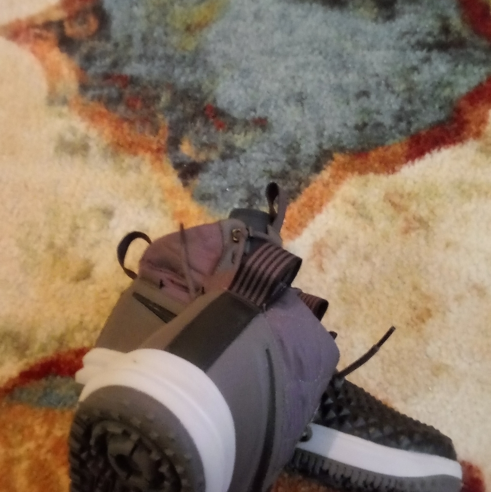 High top Air Force Navy green
